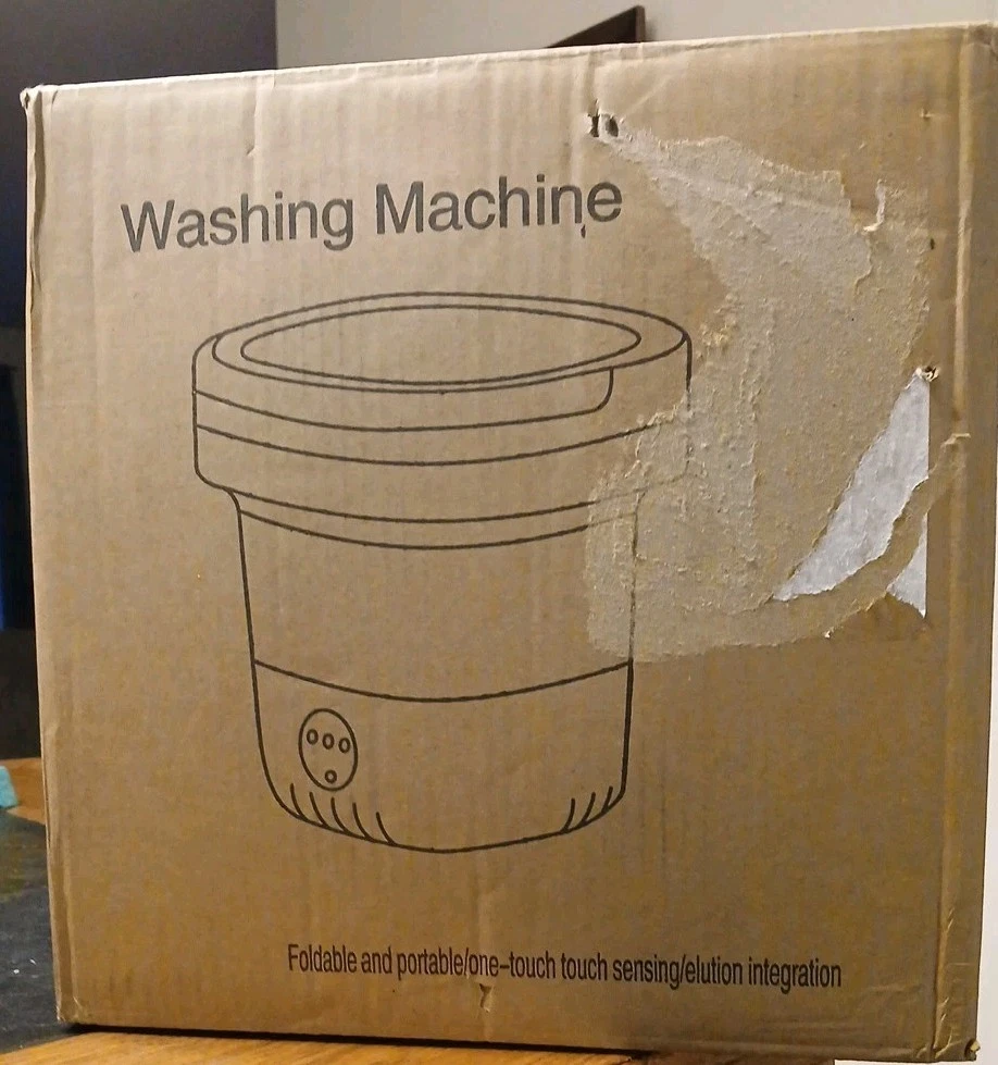 Portable Washing Machine 110V Mini Foldable Washin